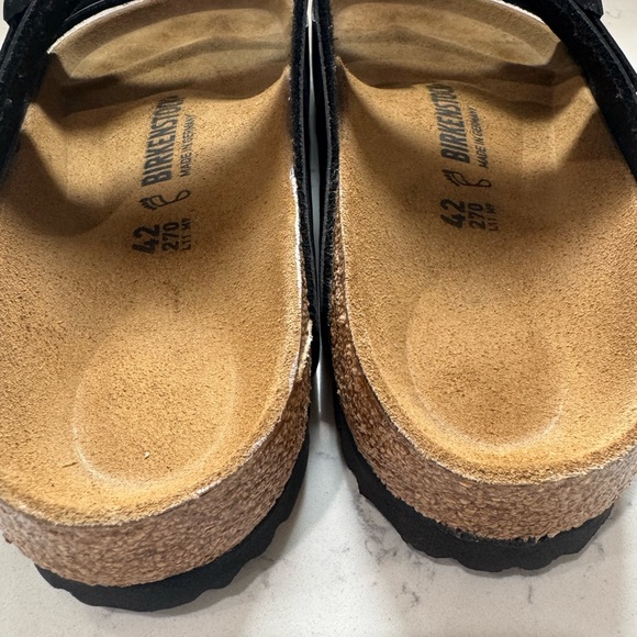 NWOT Men’s Birkenstock Arizona Black Sandals - Picture 6 of 6